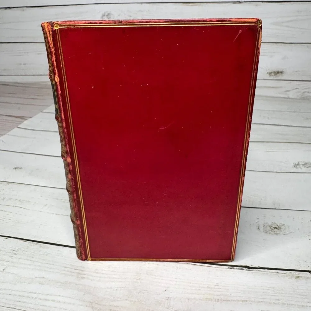 Half Hours in Woods and‎ Wilds 1883 HC Wm. Isbister Leather Spine Gift